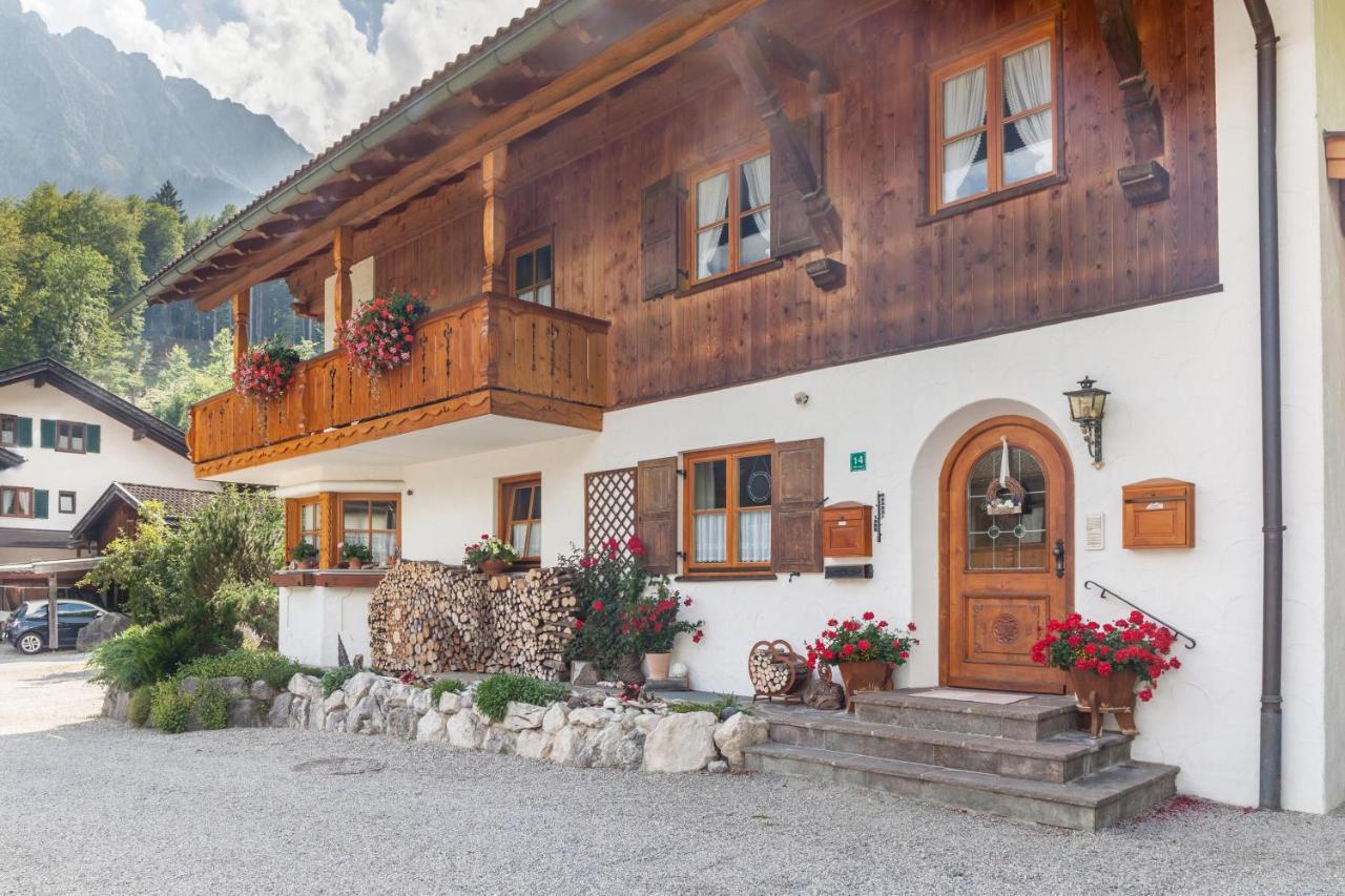 Ferienwohnung Alpenrose Grainau Exteriör bild