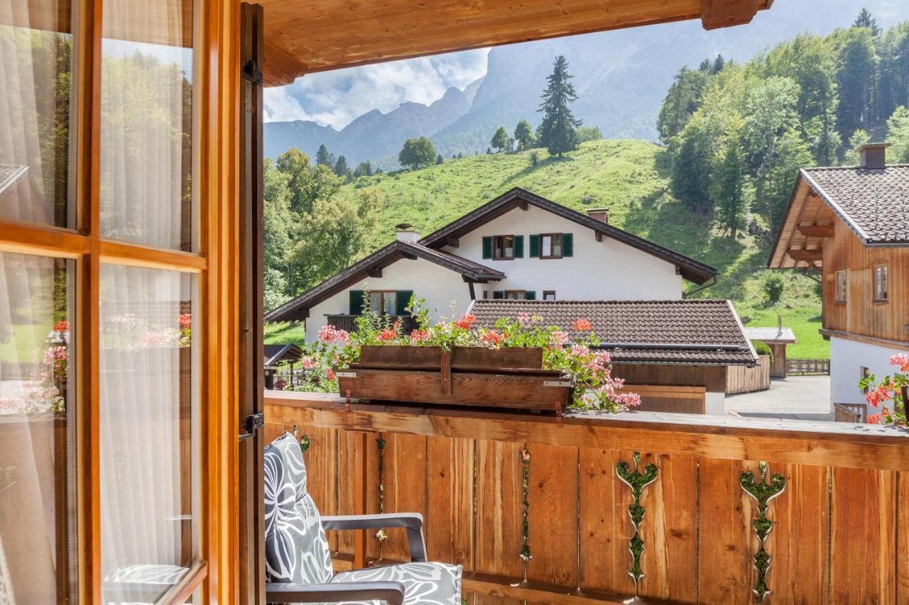 Ferienwohnung Alpenrose Grainau Exteriör bild